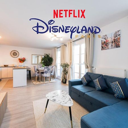 Le Cartier Appt F3, 7Mn Disneyland, Parking,Terrace Serris Exteriör bild