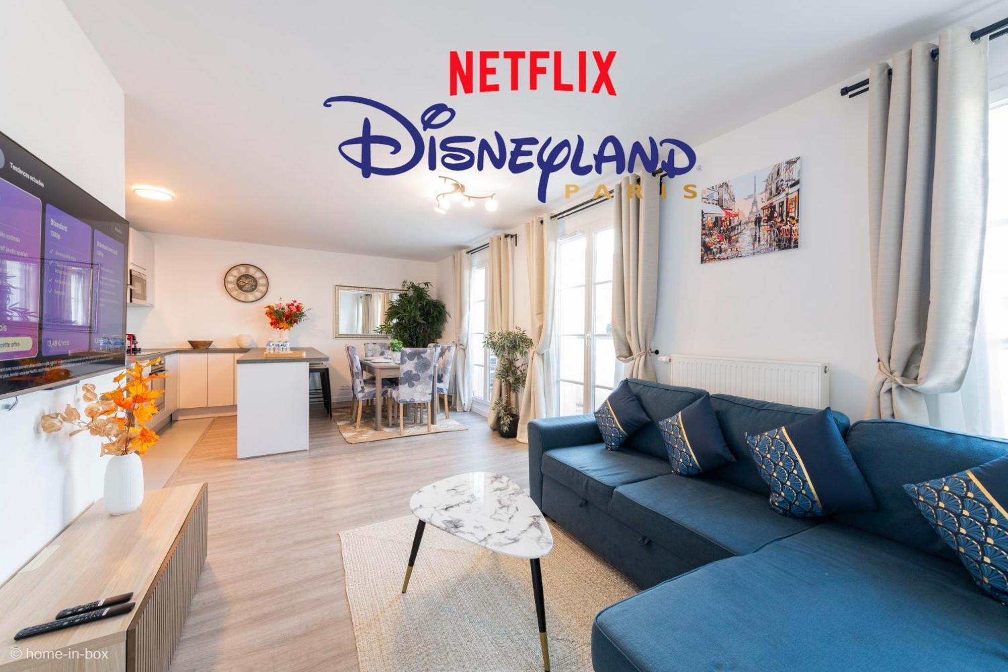Le Cartier Appt F3, 7Mn Disneyland, Parking,Terrace Serris Exteriör bild