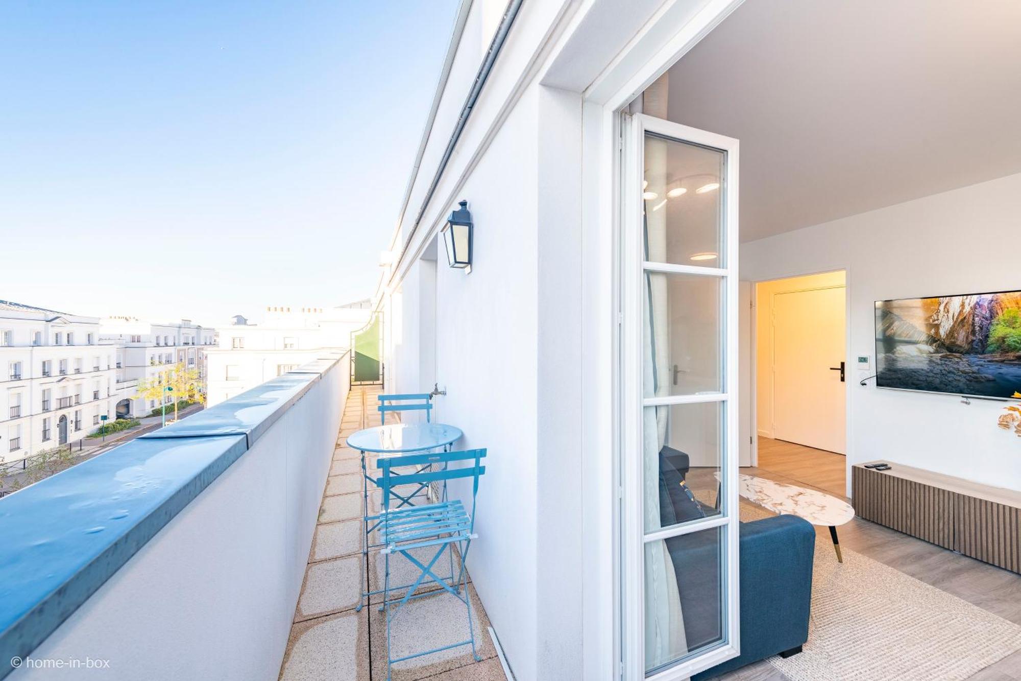 Le Cartier Appt F3, 7Mn Disneyland, Parking,Terrace Serris Exteriör bild