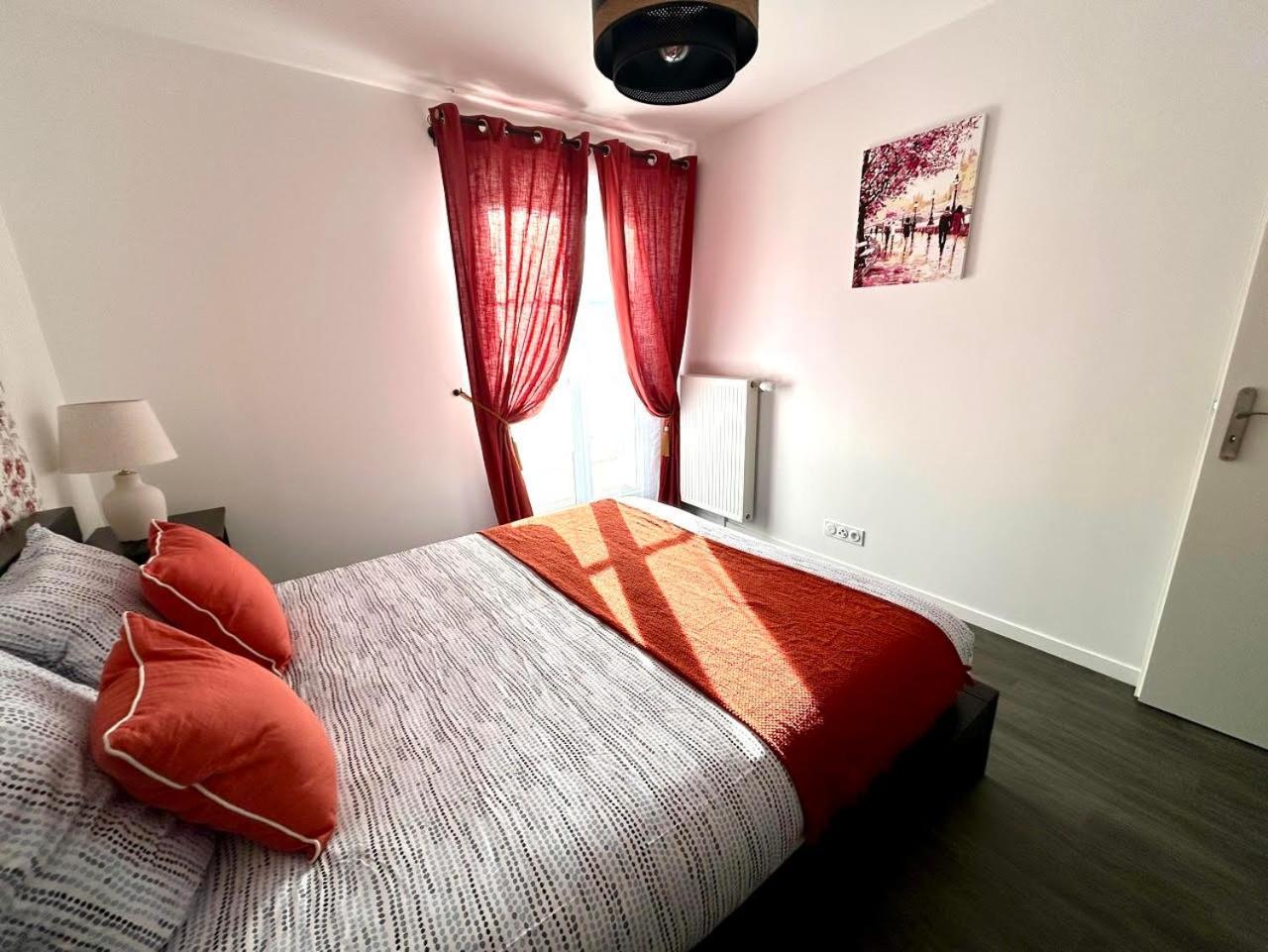 Le Cartier Appt F3, 7Mn Disneyland, Parking,Terrace Serris Exteriör bild